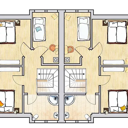 Vila Fachwerkhaeuser Seedorf - Haushaelfte 